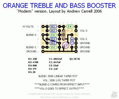 Treble Boost Layout DRAGONFLY-LAYOUTS 0 / album14 / album150