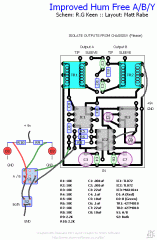 Improved Hum Free ABY PCB