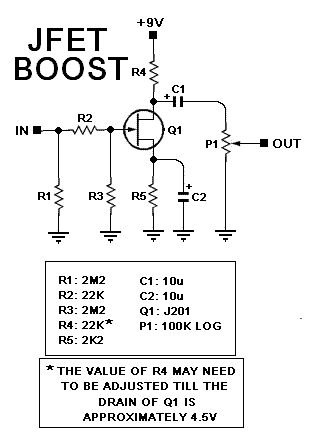 JFET BOOST