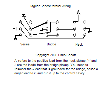 Jaguar series wiring